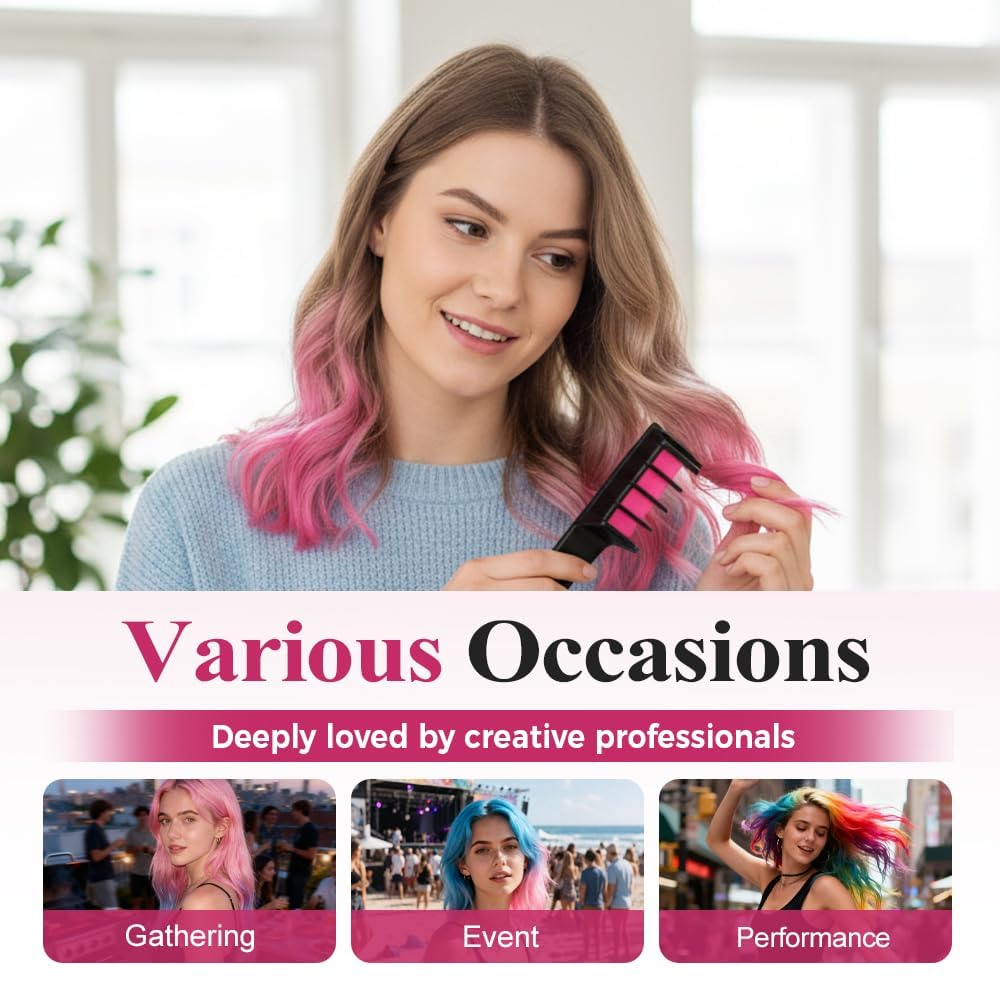 NUAE ColorSwipe™ Hair Colour Comb (12Pcs)