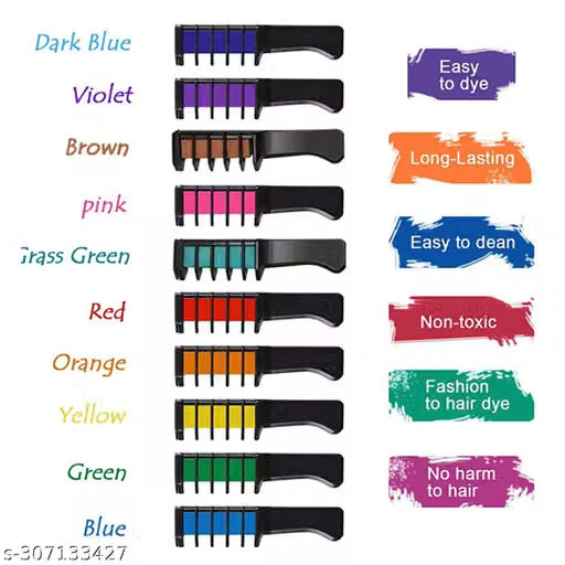 NUAE ColorSwipe™ Hair Colour Comb (12Pcs)